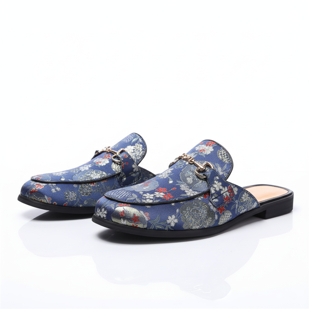 Medici Cherry Blossom Mules