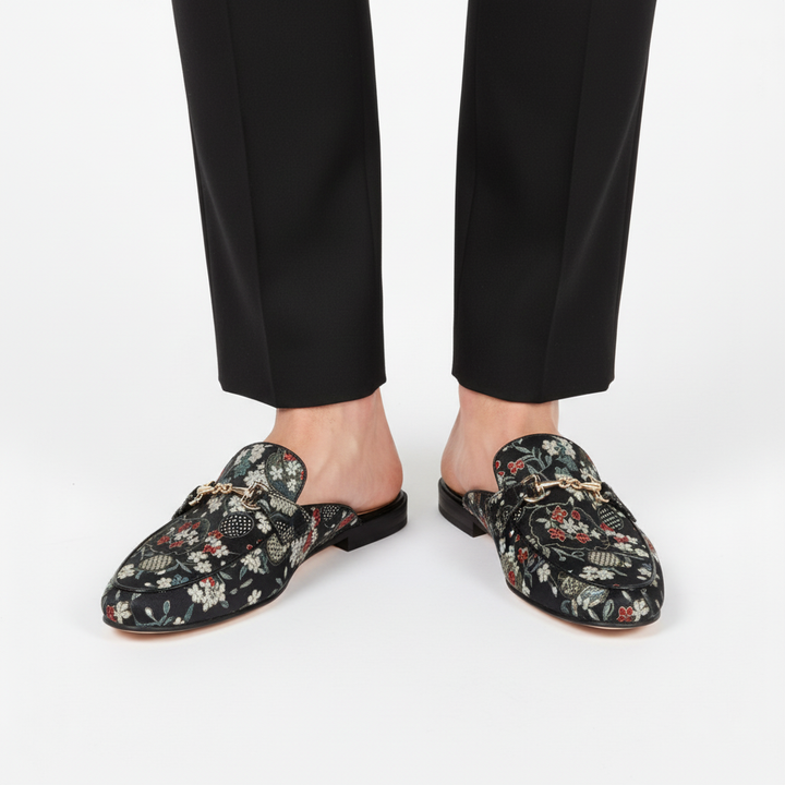 Medici Cherry Blossom Mules