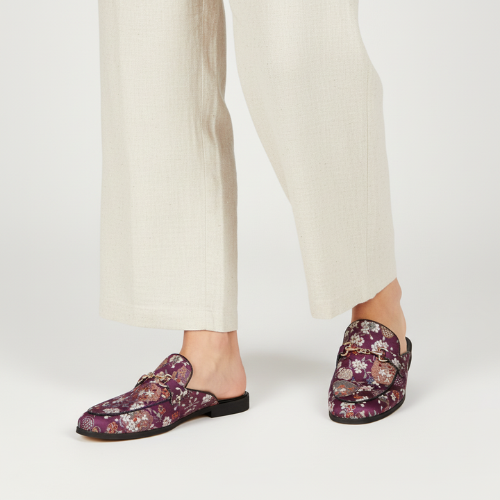Medici Cherry Blossom Mules