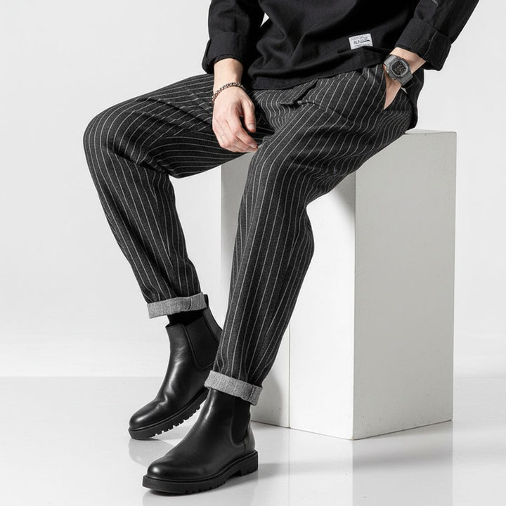 Kojima Stripe Harem Trouser