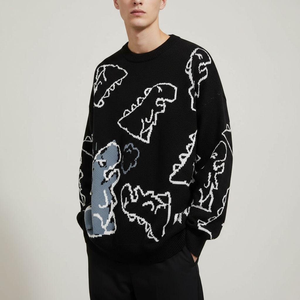Raptor Sketch Crewneck