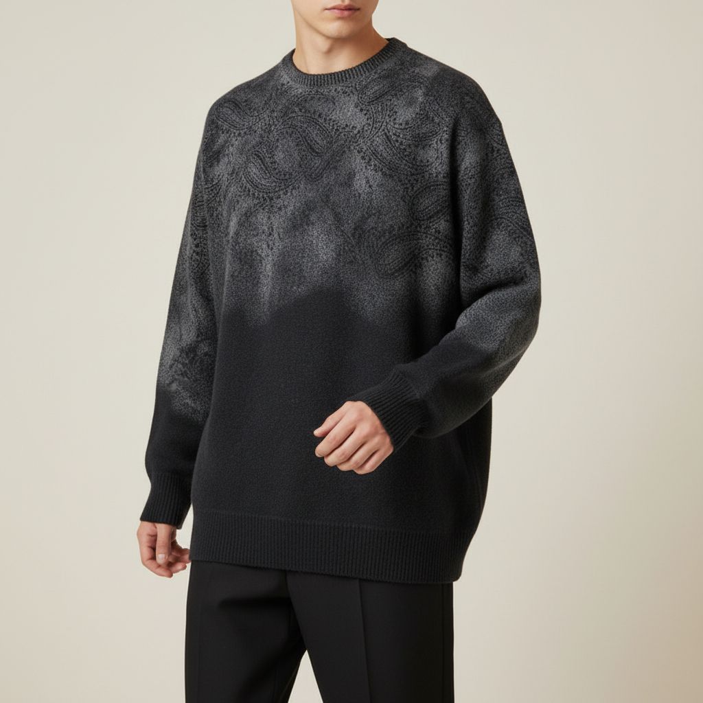 Inkline Paisley Crewneck