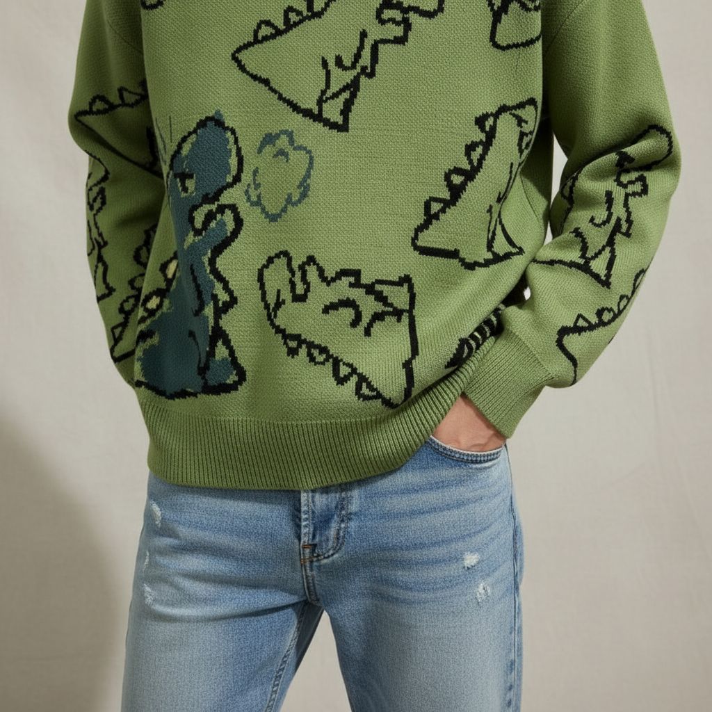 Raptor Sketch Crewneck