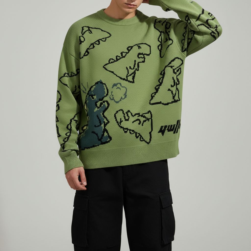 Raptor Sketch Crewneck