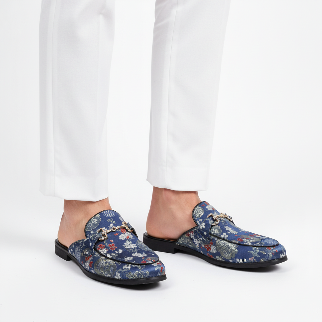 Medici Cherry Blossom Mules