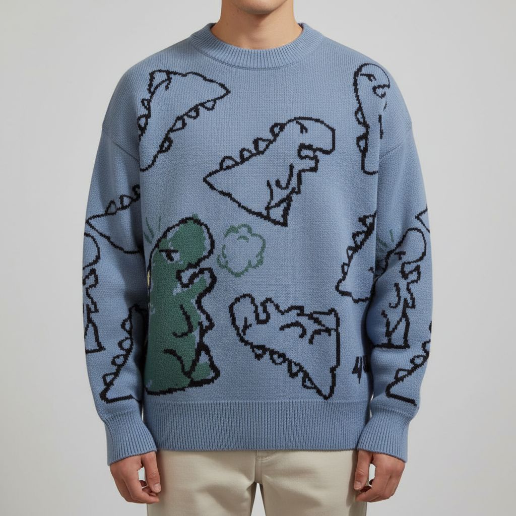 Raptor Sketch Crewneck