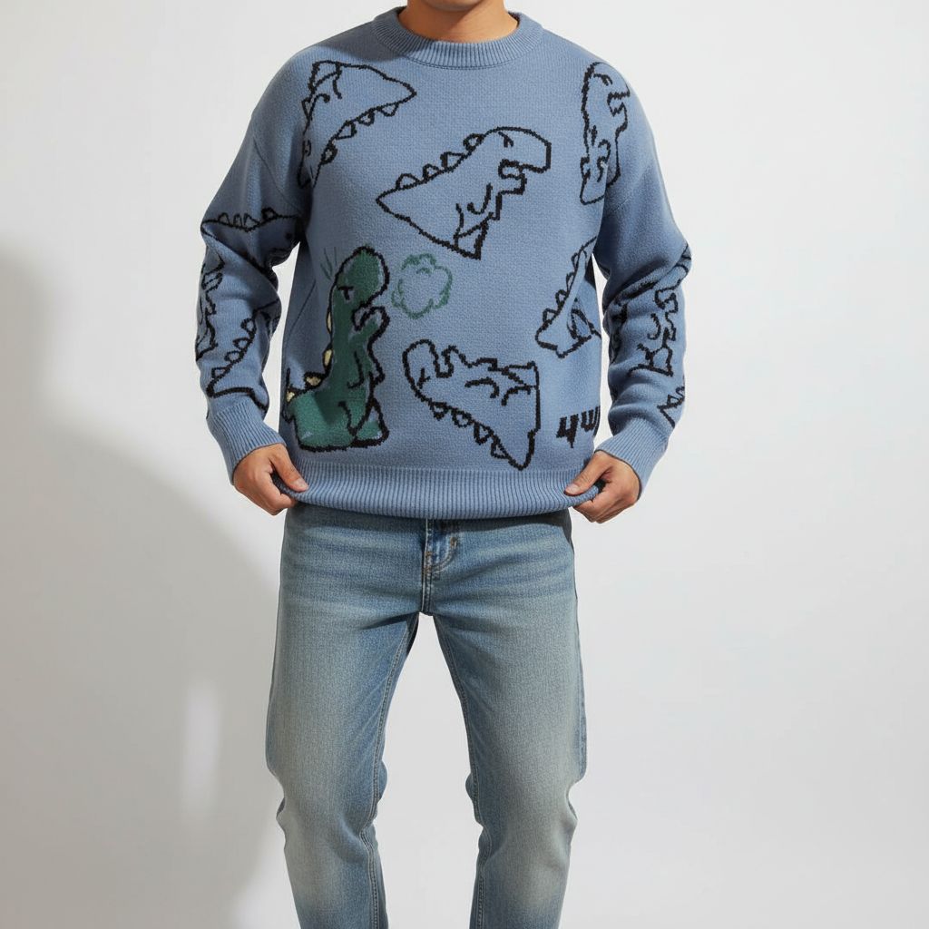 Raptor Sketch Crewneck