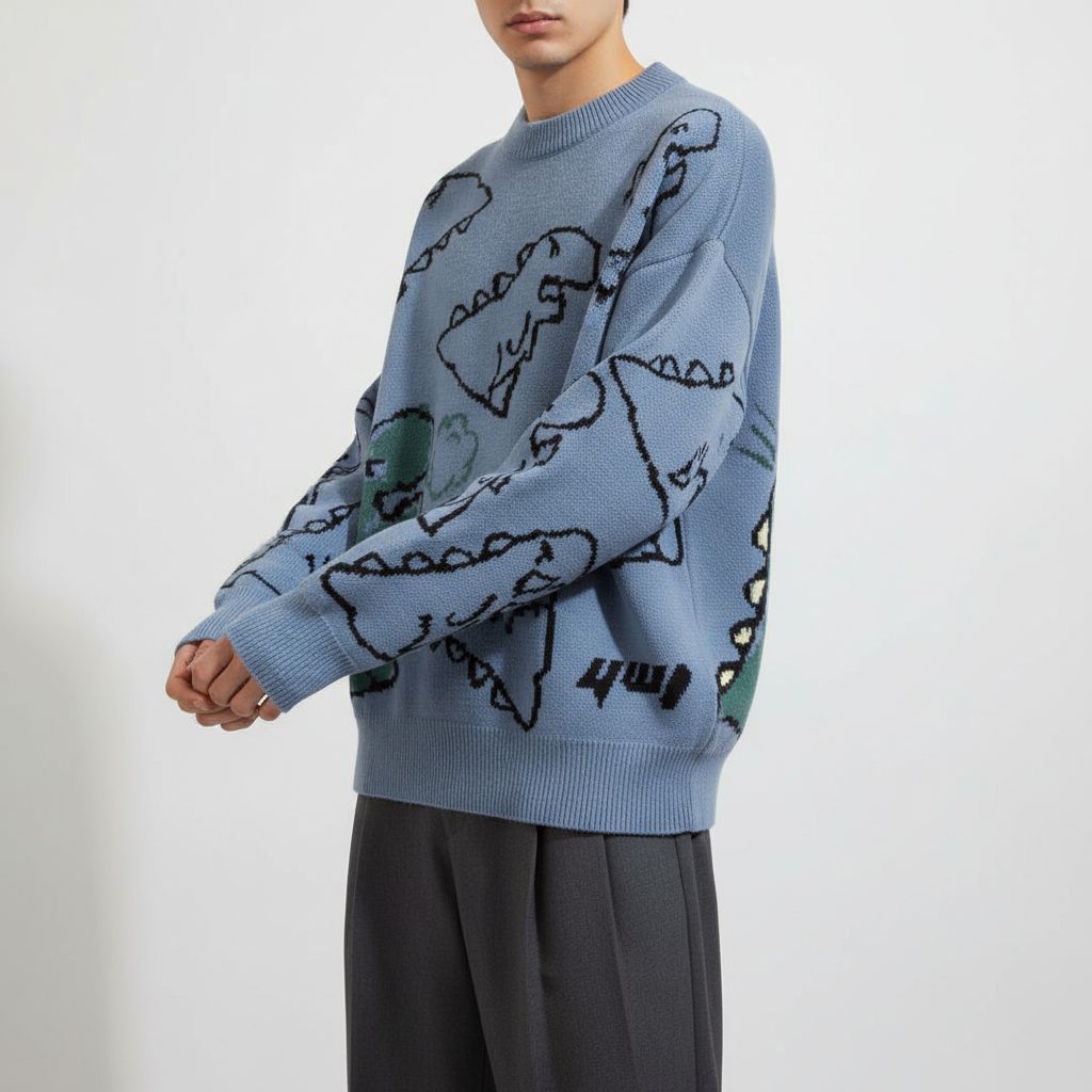 Raptor Sketch Crewneck