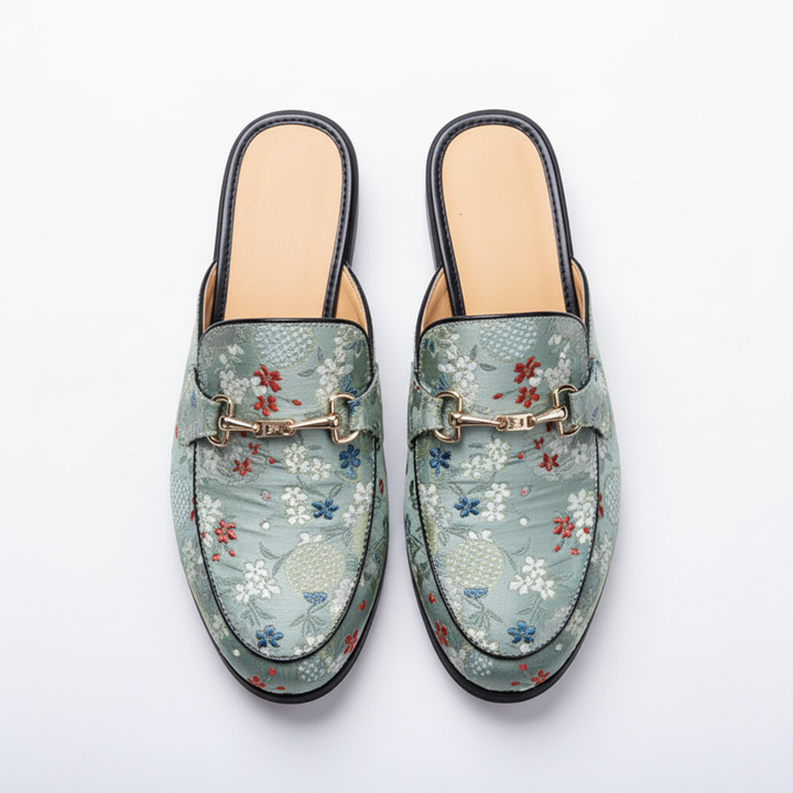 Medici Cherry Blossom Mules