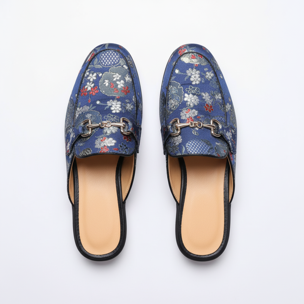 Medici Cherry Blossom Mules
