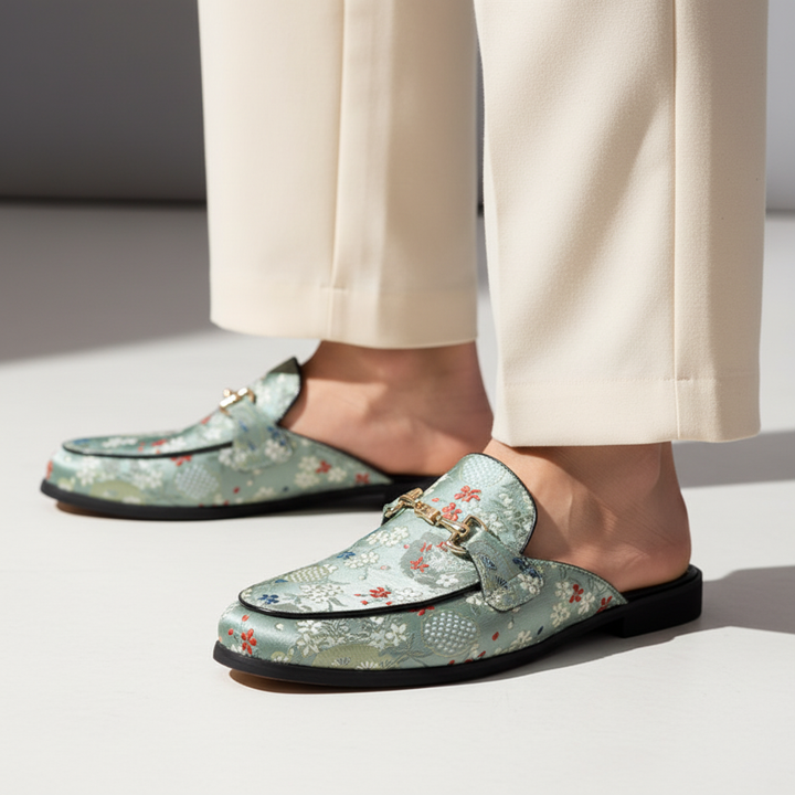 Medici Cherry Blossom Mules