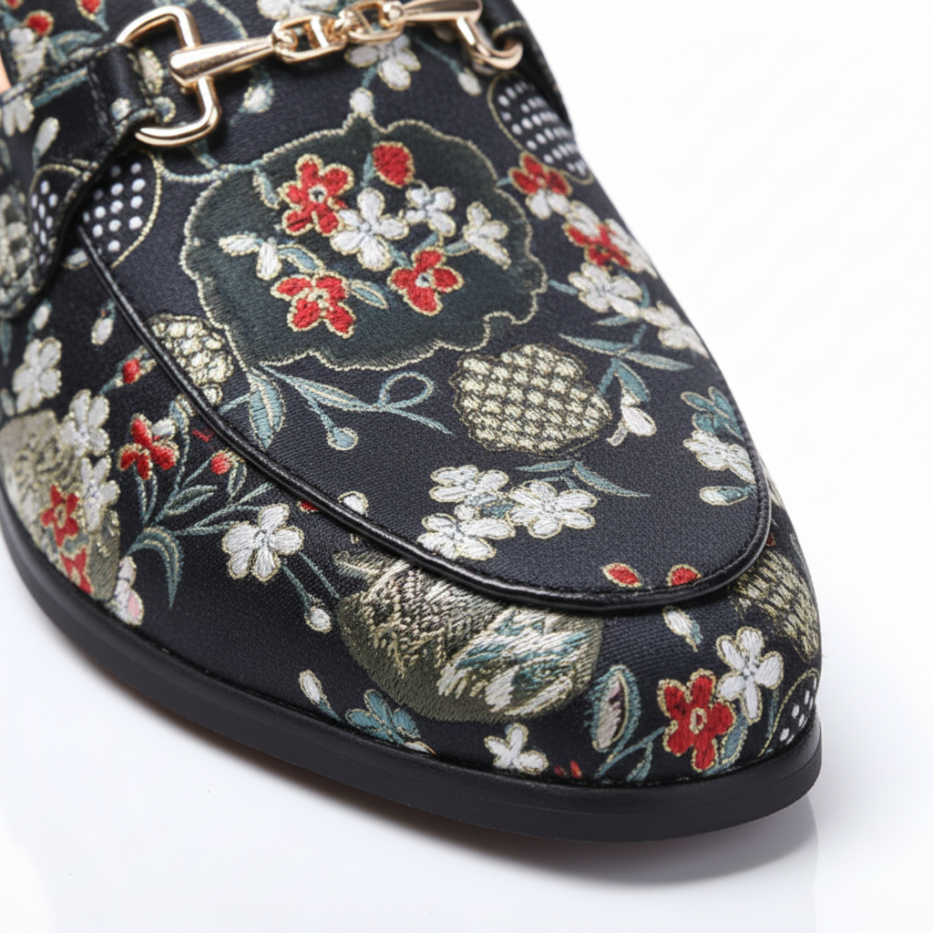 Medici Cherry Blossom Mules