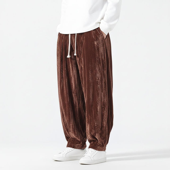 Velour Velvet Harem Pants