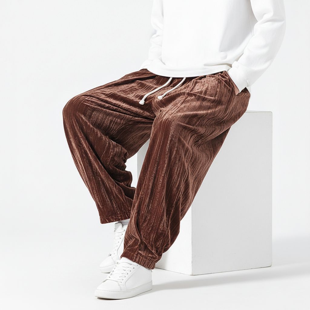 Velour Velvet Harem Pants