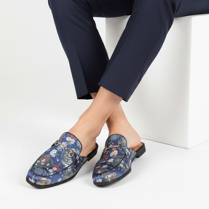 Medici Cherry Blossom Mules