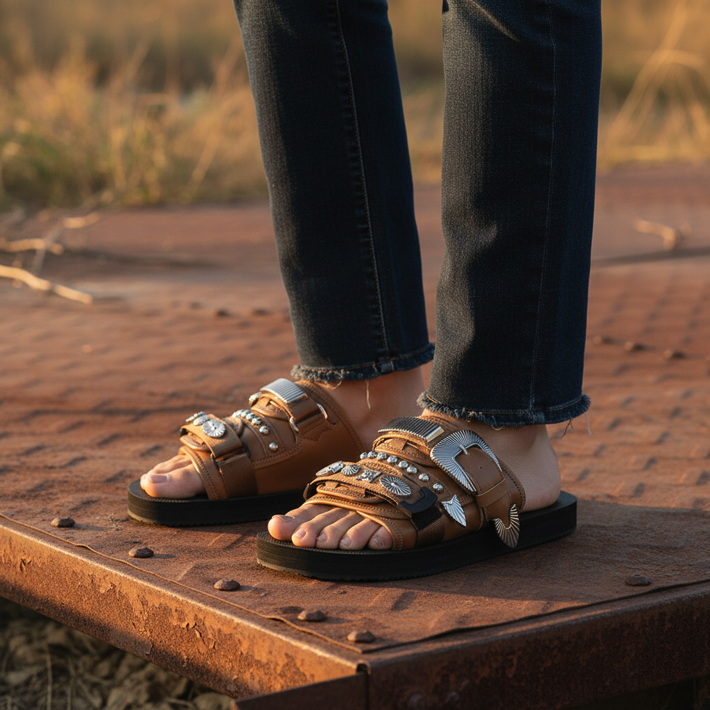 Harlow Silver Slides
