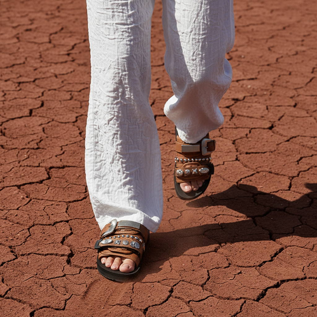 Harlow Silver Slides