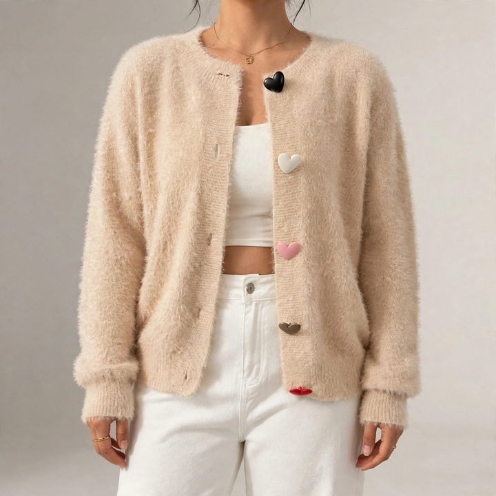 Bonbon Candy-Heart Cardigan