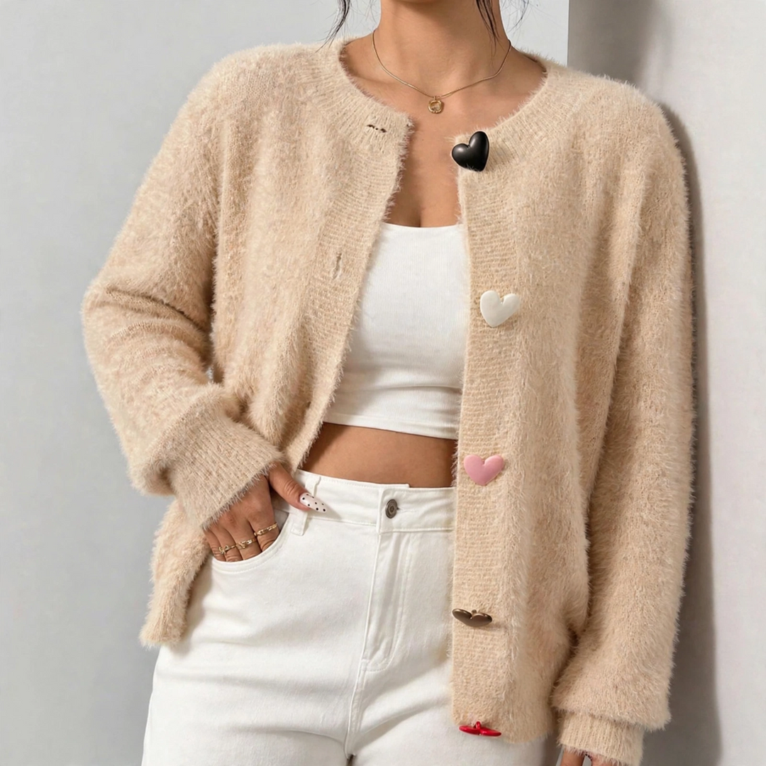Bonbon Candy-Heart Cardigan