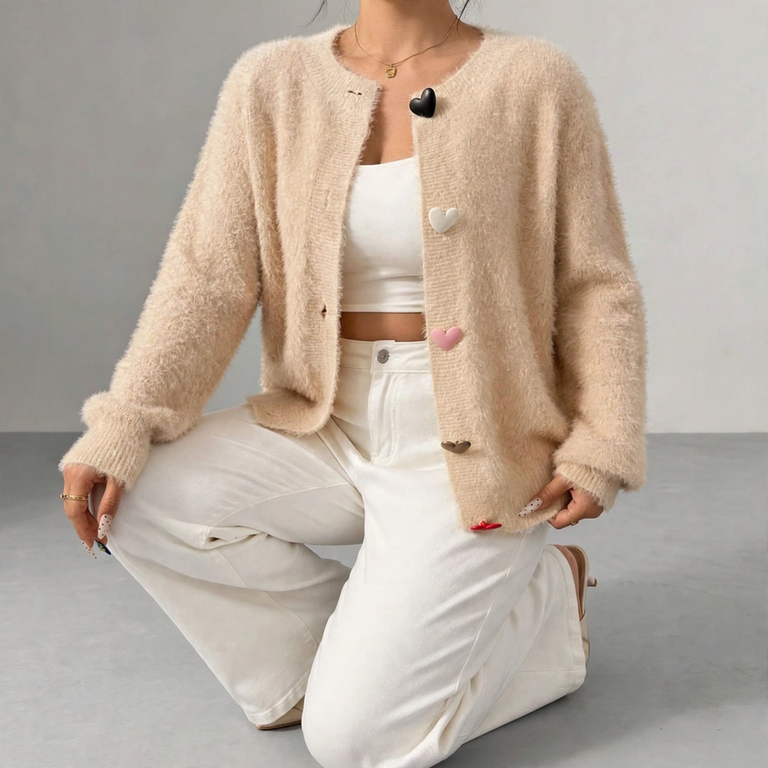 Bonbon Candy-Heart Cardigan