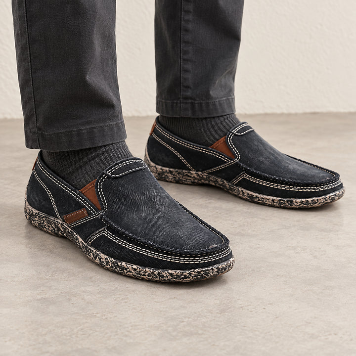 Patina Low Moc — Black