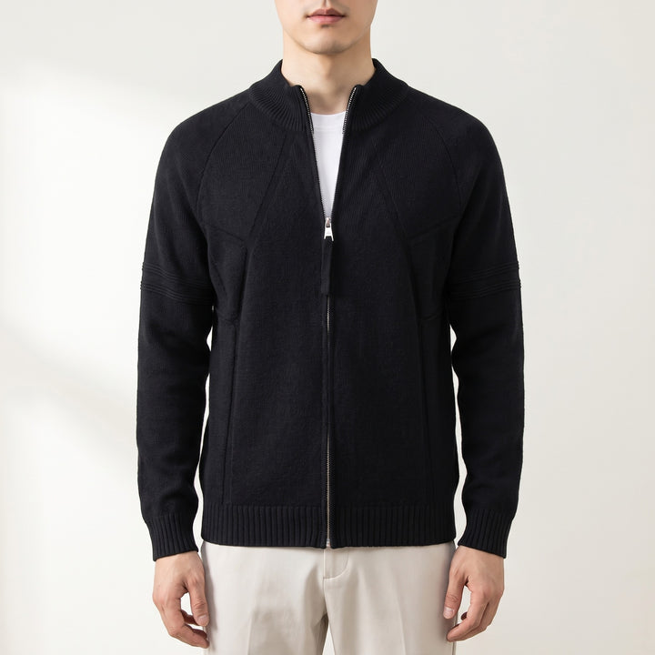 Alpine Knit Jacket — Black