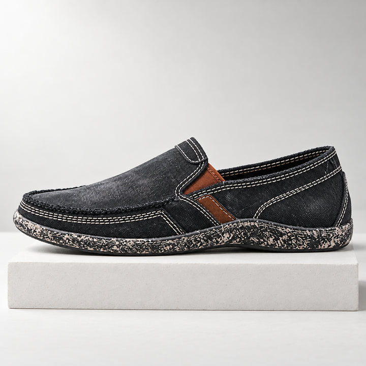 Patina Low Moc — Black