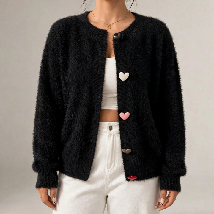Bonbon Candy-Heart Cardigan