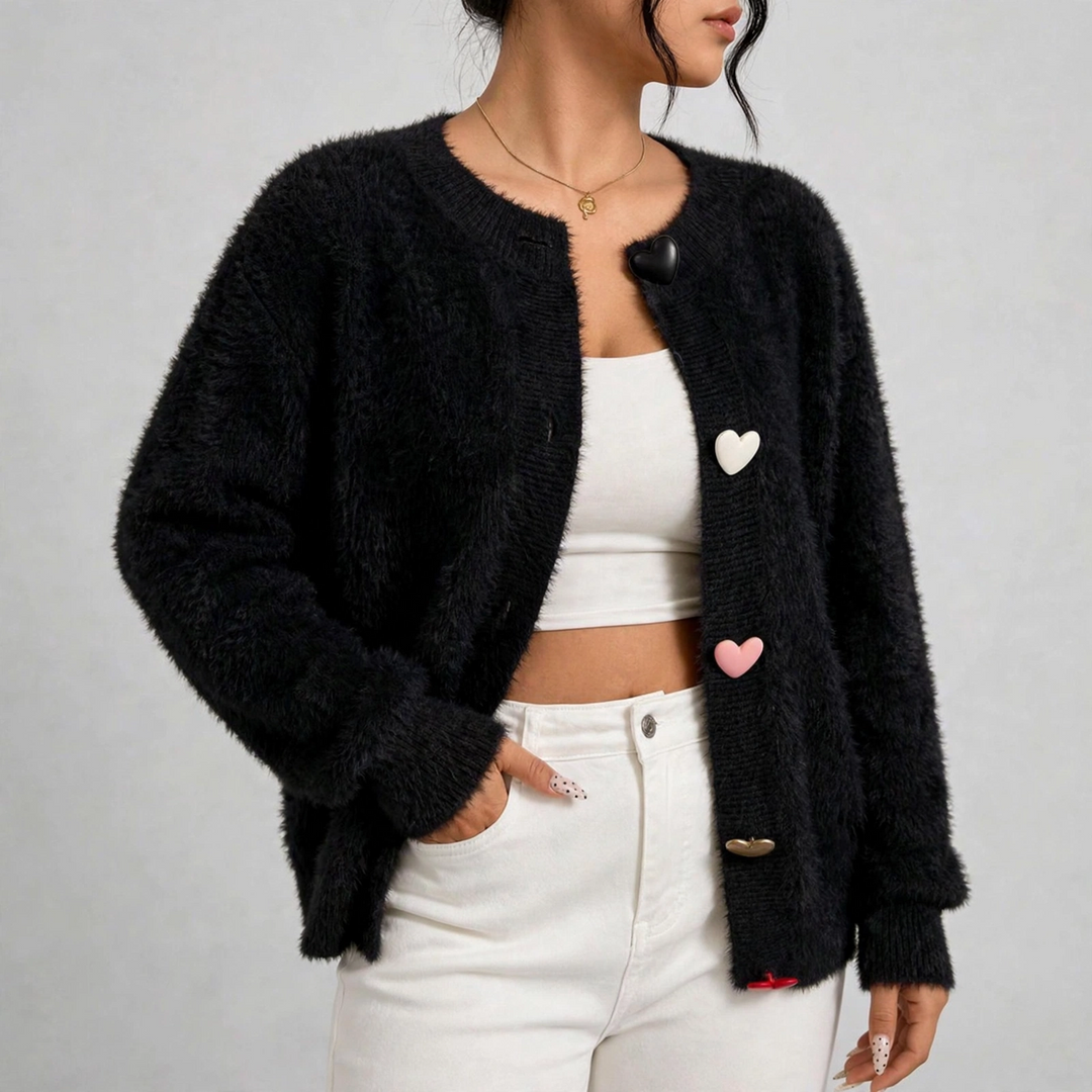 Bonbon Candy-Heart Cardigan