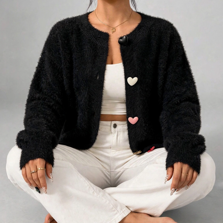 Bonbon Candy-Heart Cardigan
