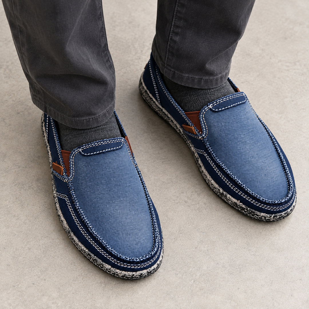 Patina Low Moc — Blue