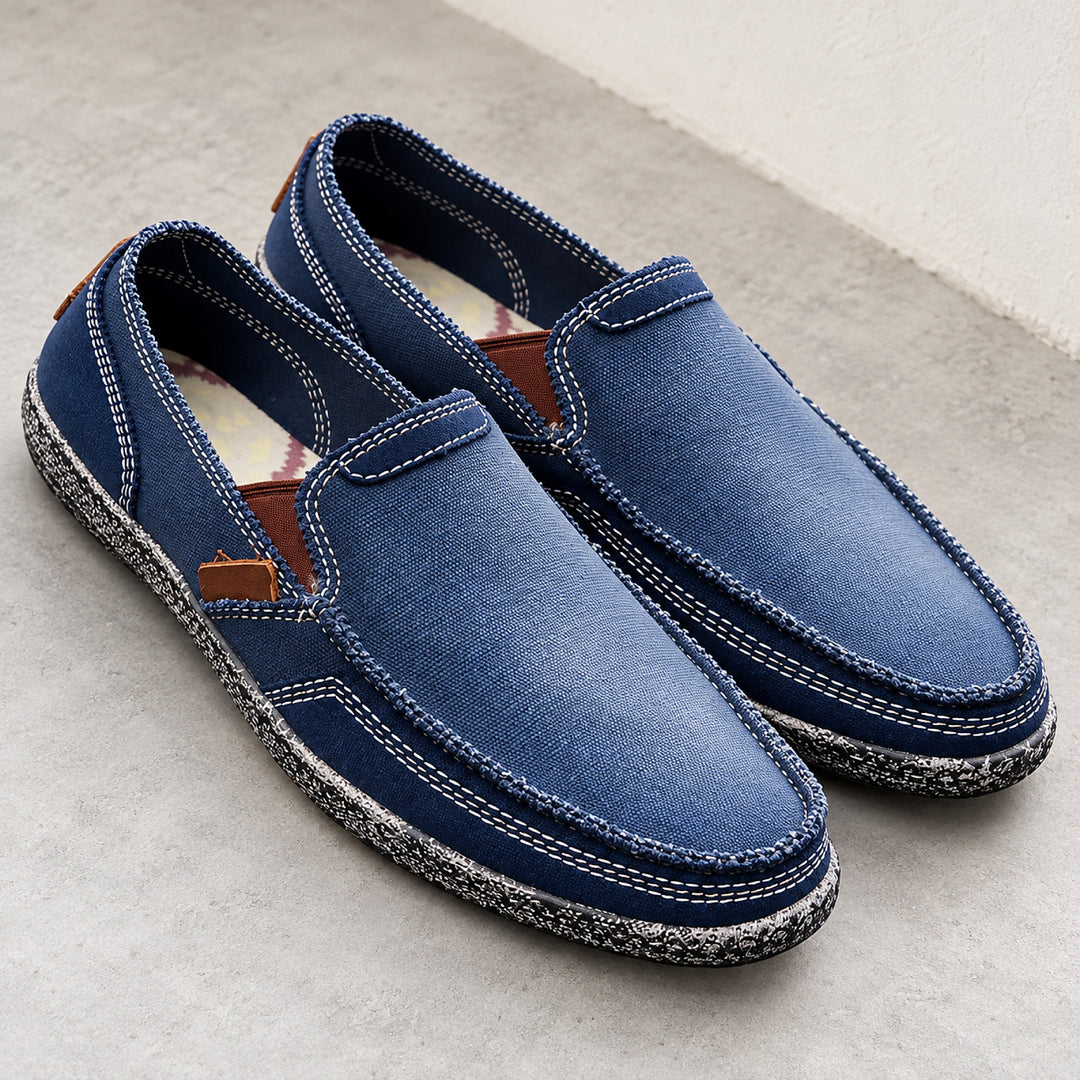 Patina Low Moc — Blue