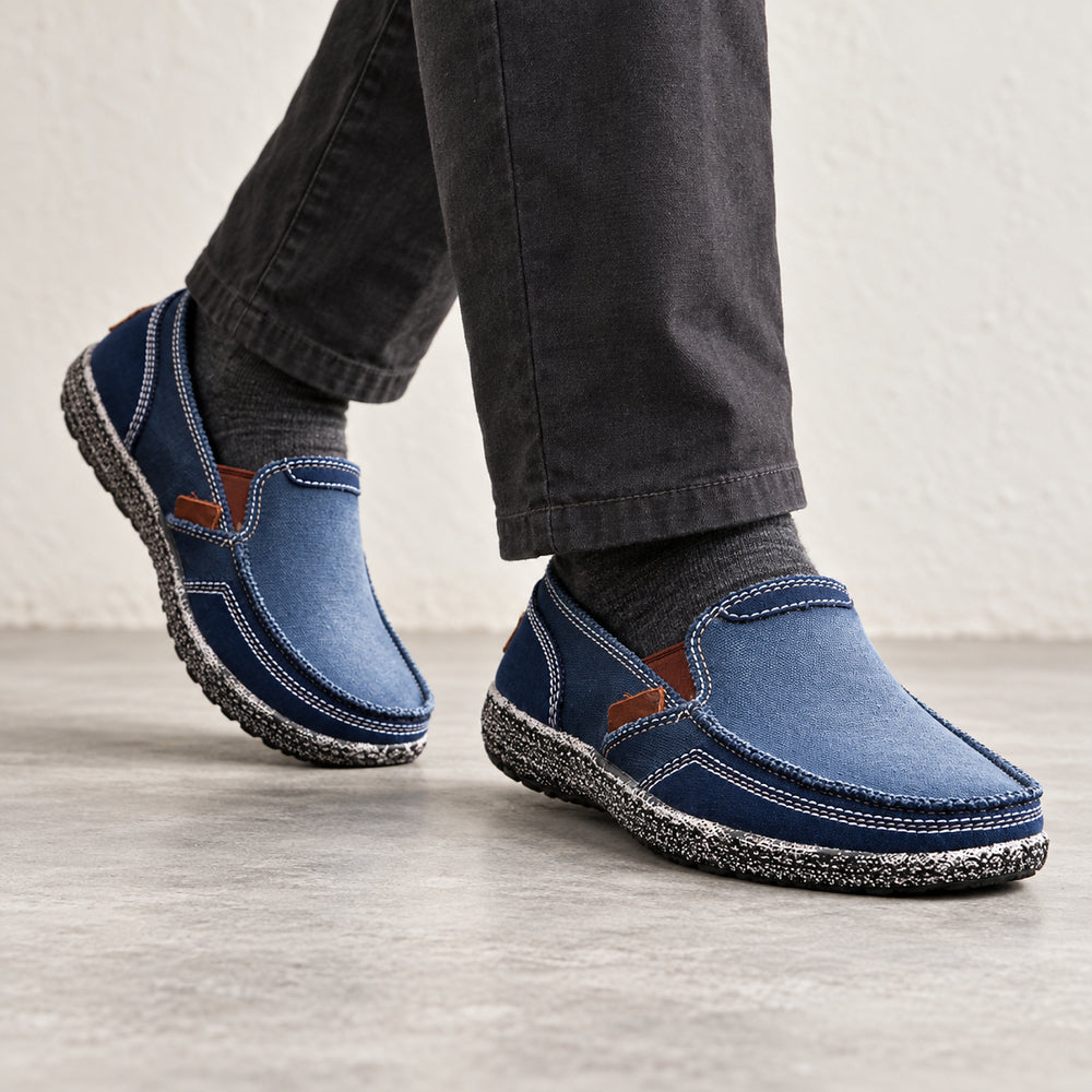 Patina Low Moc — Blue