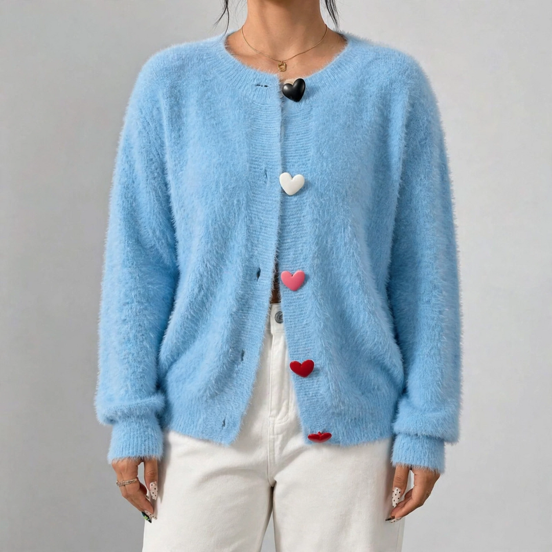 Bonbon Candy-Heart Cardigan