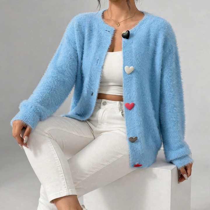 Bonbon Candy-Heart Cardigan