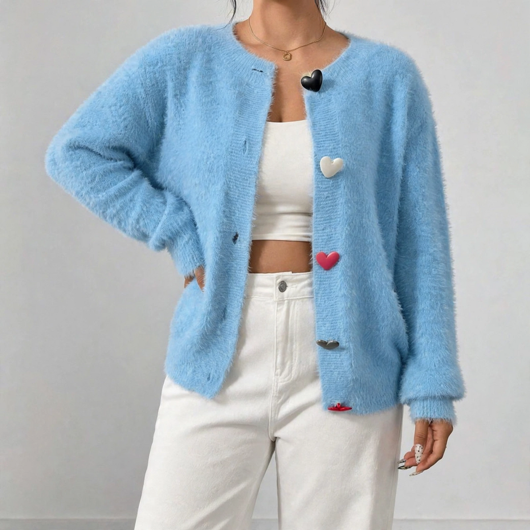 Bonbon Candy-Heart Cardigan
