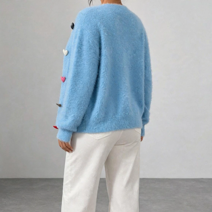 Bonbon Candy-Heart Cardigan