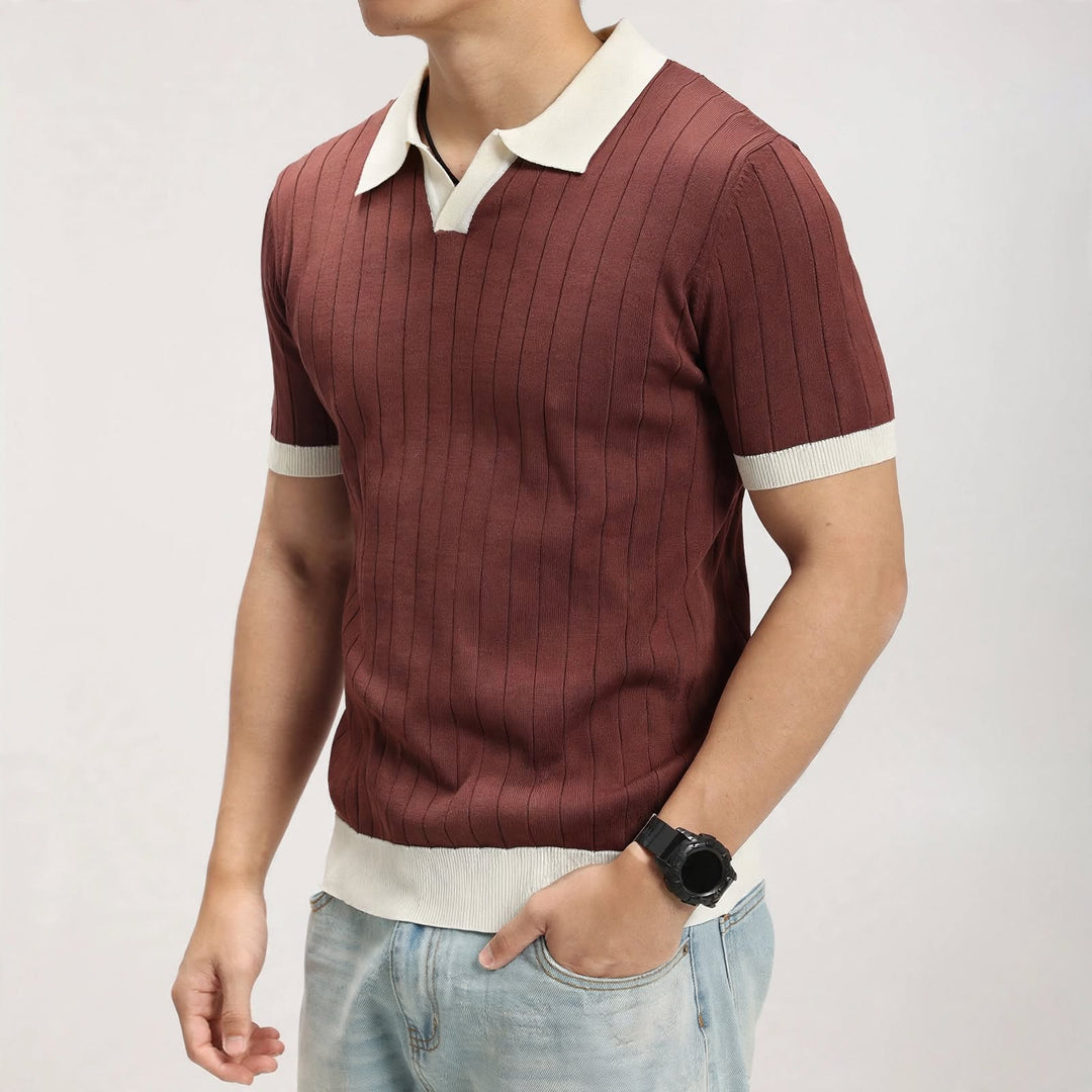 California Knit Polo Shirt