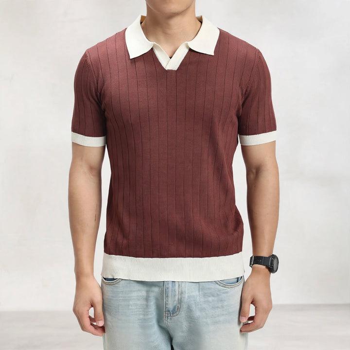 California Knit Polo Shirt