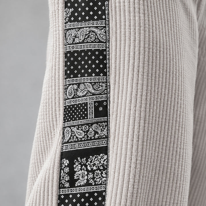 Bandera Paisley Corduroy Joggers — Cream