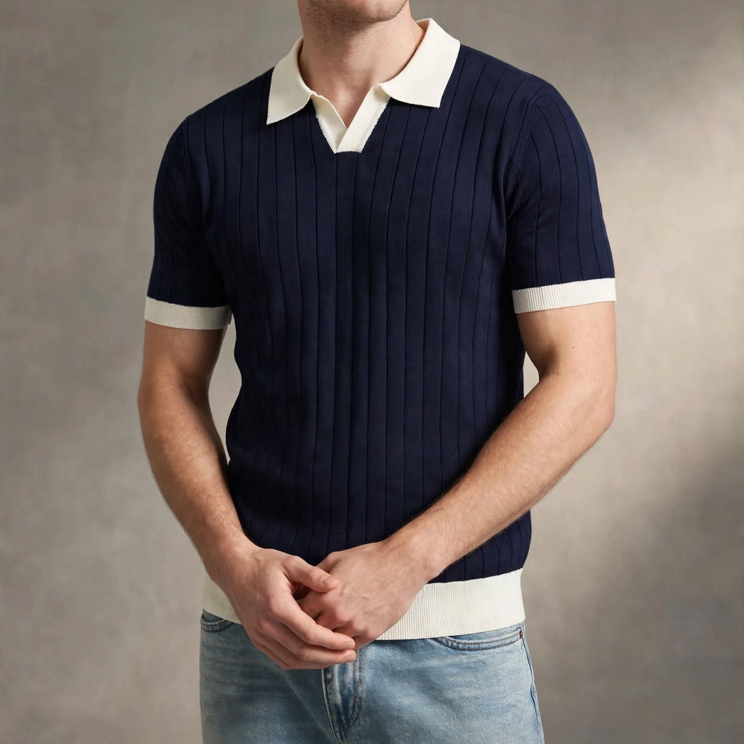 California Knit Polo Shirt