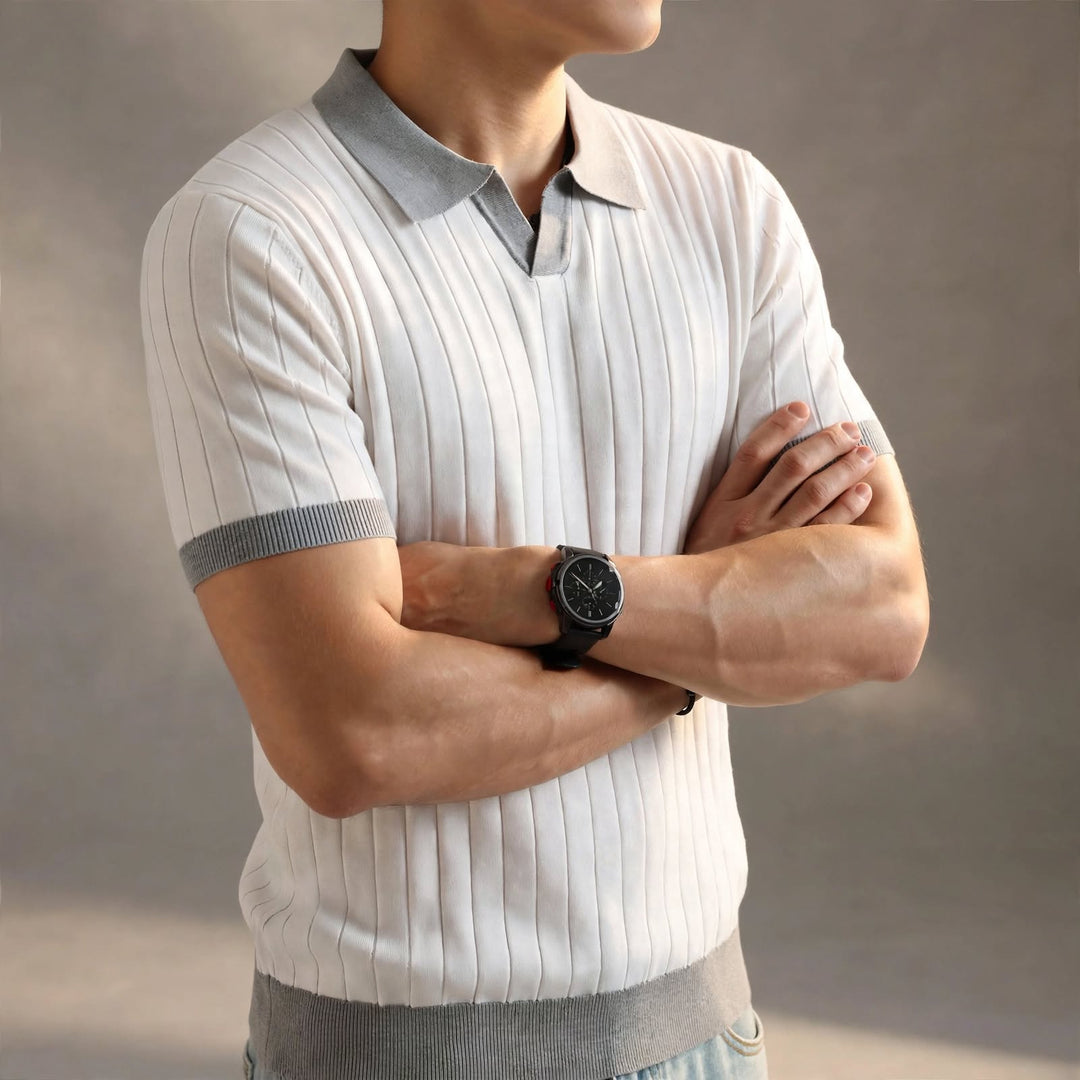 California Knit Polo Shirt