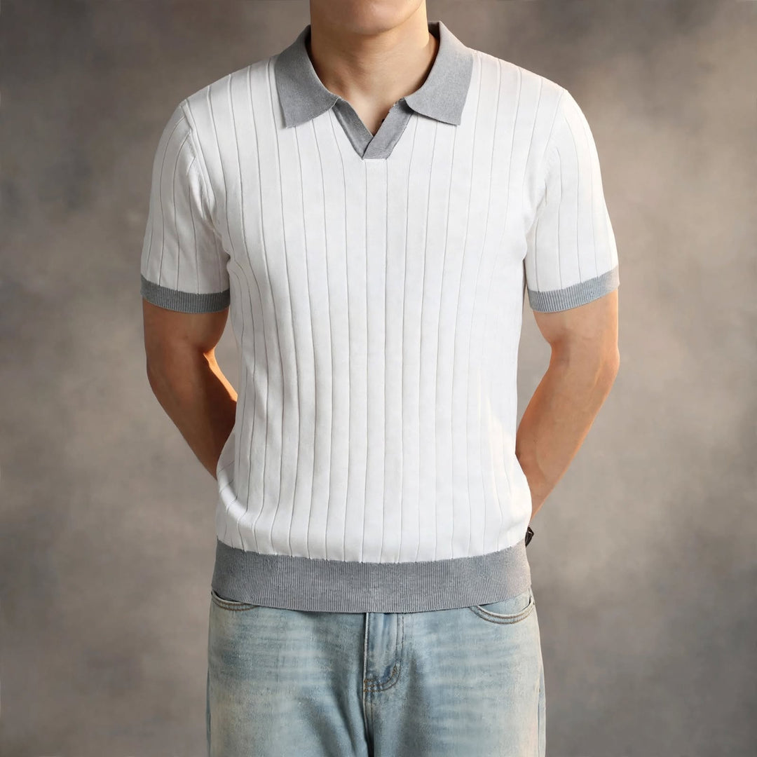 California Knit Polo Shirt