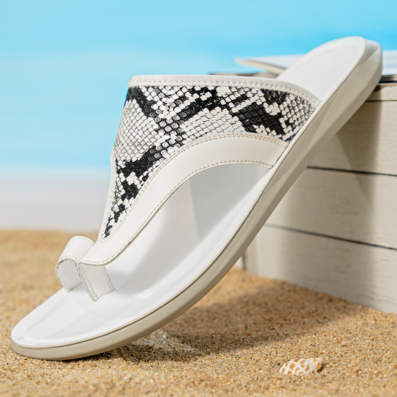 Capri Python Sandals