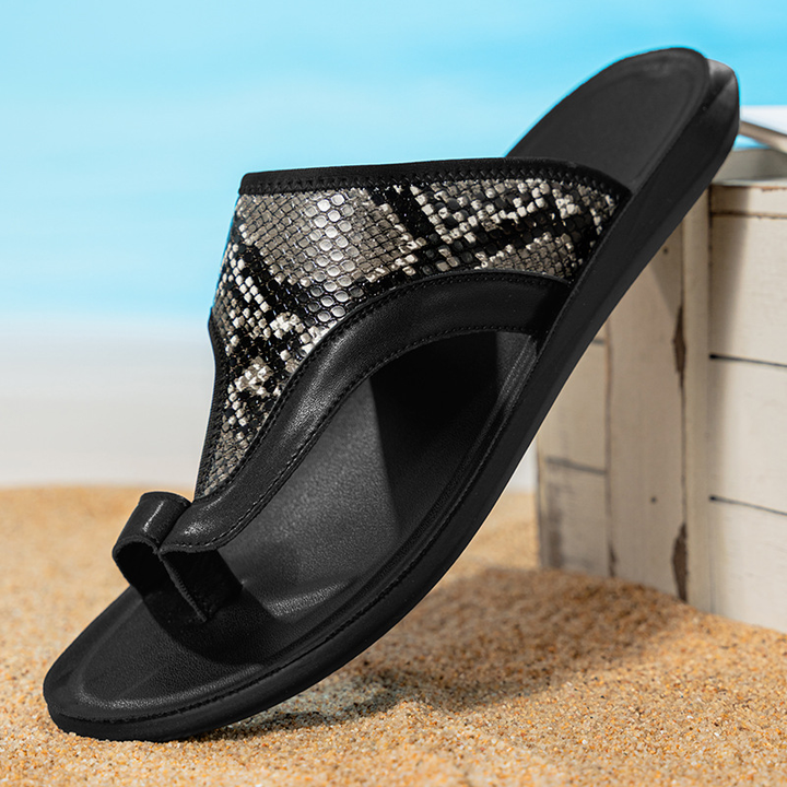 Capri Python Sandals