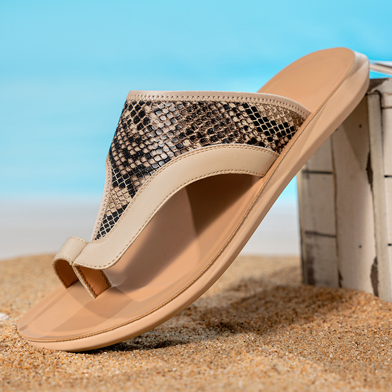 Capri Python Sandals