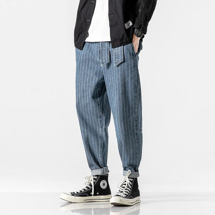 Kojima Stripe Harem Trouser