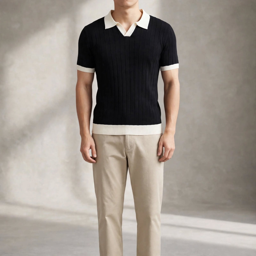 California Knit Polo Shirt