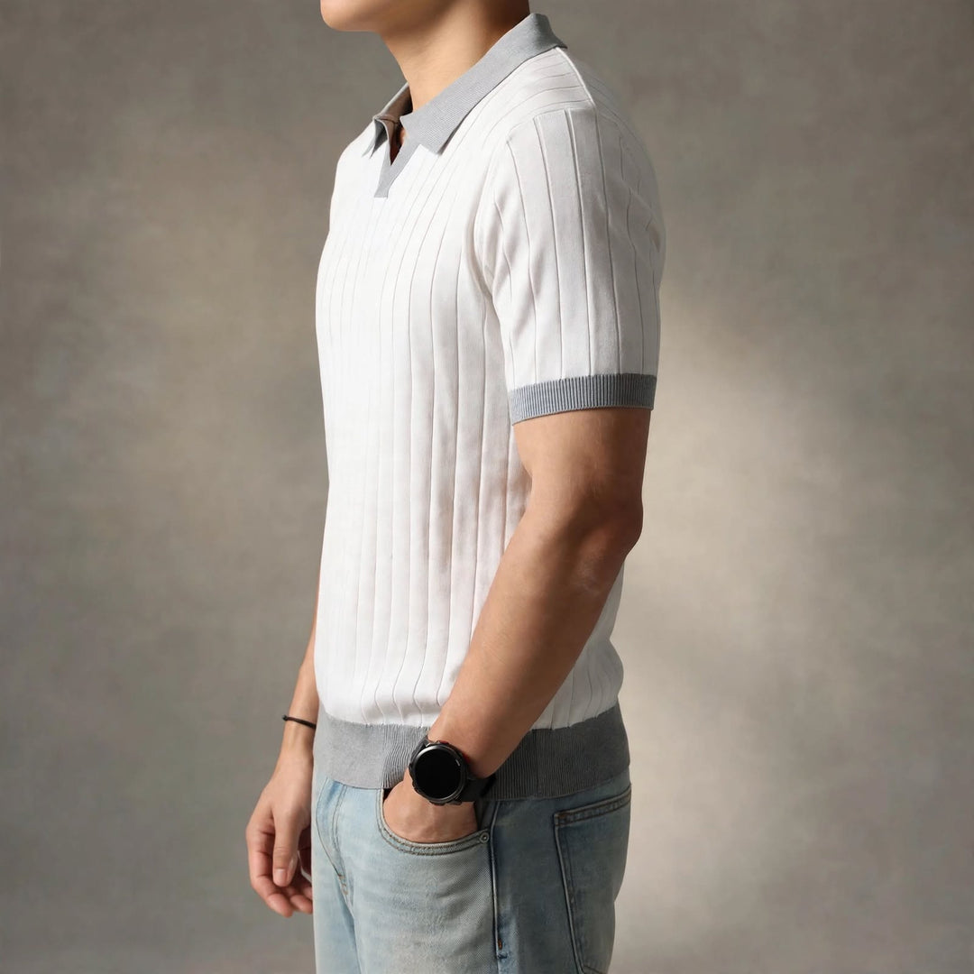 California Knit Polo Shirt