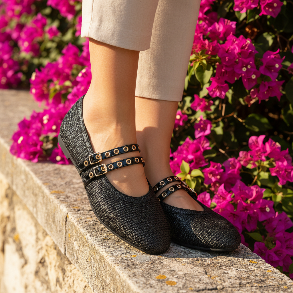 Vivienne Buckle Flat